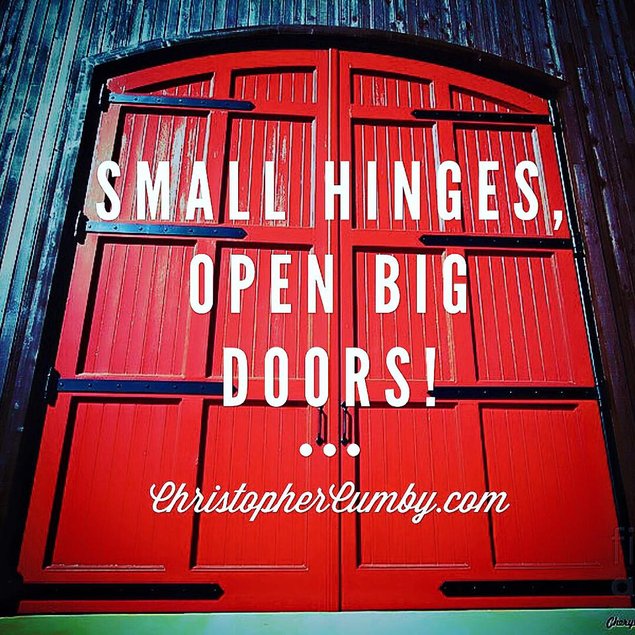 Opening Big Doors!